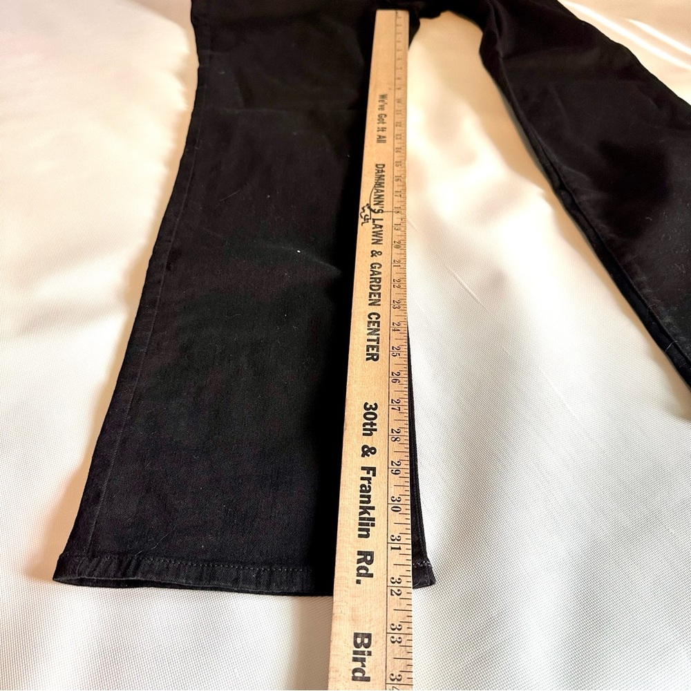 NYDJ Marilyn Straight Leg Lift x Tuck Black stretch jeans Size 14 NWT - Picture 5 of 10